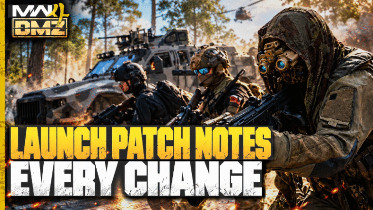 CoD MW4 Launch Patch Notes: DMZ Fixed, TTK Untouched, and How Should You Push Progression?